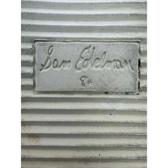 SAM EDELMAN Ainslie Black Braided Woven Slip-On Slide Sandals - Size 8.5 - Picture 13 of 14